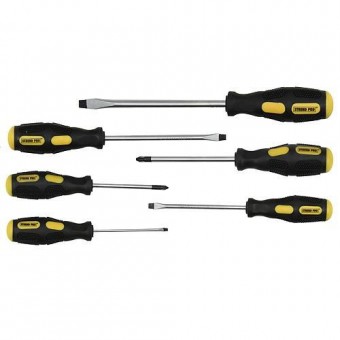 Set de șurubelnițe 6 buc
 Strend Pro, PL3x75, 5x100, 8x150 mm
PH1x75, 2x100 mm
