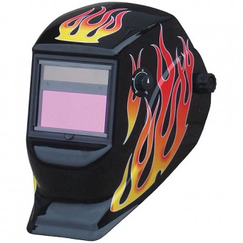 Cască de sudură cu autoîntunecare Galaxy RedFlame, Autodark, auto-întunecare, 2 senzori