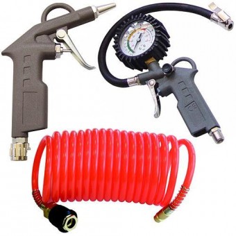 Set Airtool W-2000A11, 3 buc, spray, suflat/gonflabil pentru compresor