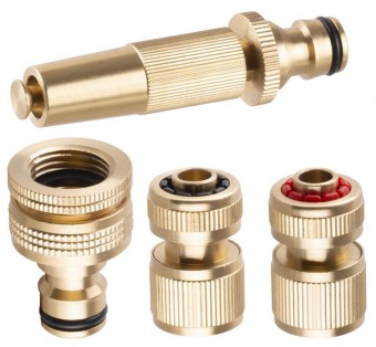 Set GF343, adaptor 3/4 -1, conectori 3/4, duză