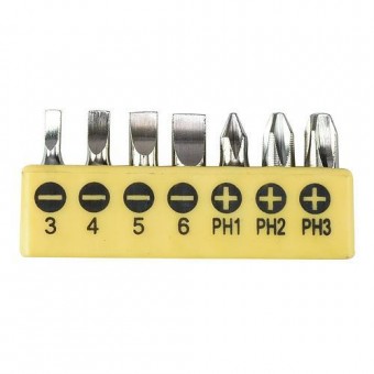 Set de biți 7 buc Strend Pro, Bit, S2, PLO-3-4-5-6, PH-1-2-3