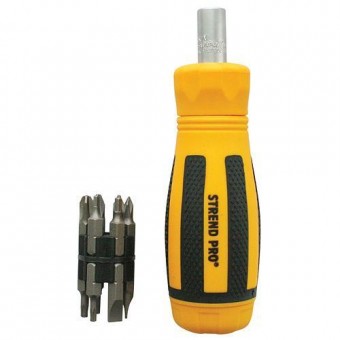Set de biți cu șurubelniță 12 în 1 Strend Pro, biți (25 mm)