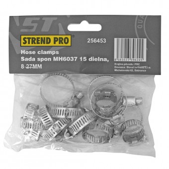 Set cleme pentru furtun de gradina 15buc, 8-27mm