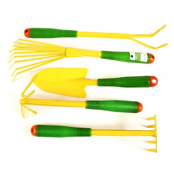 Set unelte de grădină pentru plantare: 1x cultivator 1x cultivator sârmă 1x lopată 1x sapă 1x greblă