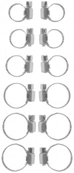 Set cleme de furtun 12 buc