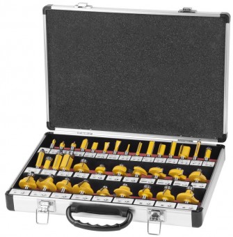 Set de freze 35 buc, in lemn