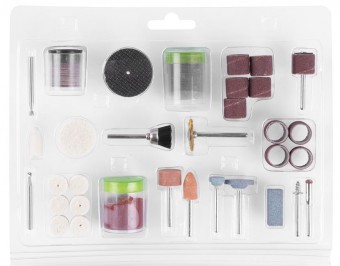 Set accesorii de slefuire rotativa 105 buc Strend Pro