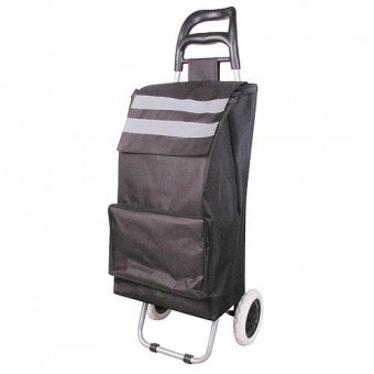 Geantă cărucior de cumpărături Demeter, PE/PVC, EVA, 30 kg, 35x30x96 cm