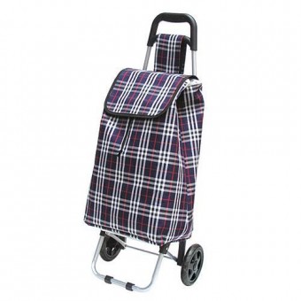 Geantă cărucior pentru cumpărături Gabor, PE/PVC, EVA, 25 kg, 35x30x94 cm