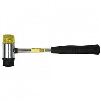 Ciocan din silicon Strend Pro 35 mm, maner metalic cu maner TPR