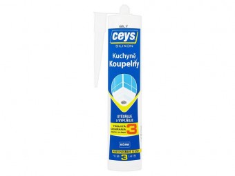 Ceys Silicon Bai si bucatarii, alb, 280 ml