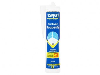 Ceys Silicon Bai si bucatarii, transparent, 280 ml