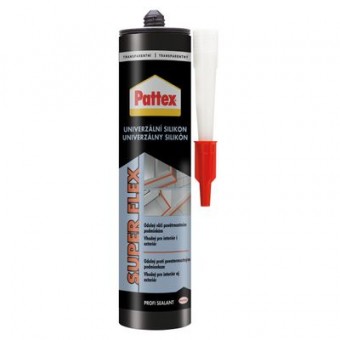 Silicon Pattex Super Flex, universal, transparent, 280 ml