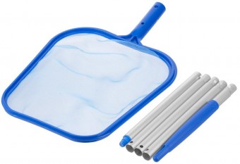 Plasa skimmer Strend Pro Pool, piscina, cu tija, pentru frunze, 48/122cm