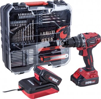 Șurubelniță Warcraft CHD-S20LiBAT ShareSYS 20V, Li-ion, fără carbon, cu accesorii