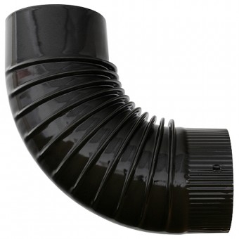 Cot țeavă de fum Smalt120mm, maro