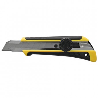 Cuțit cu lamă snap-off 18mm Giant, control pe roată