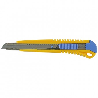 Cuțit cu lamă snap-off 9mm Giant, control cu piston-valvă