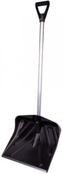 Lopata de zapada ANSNOW P9, 435x390 mm, cap din plastic, cu maner Alu