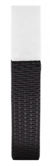 Lampa solara, LED Rattan, pentru gradina, 10x10x50 cm