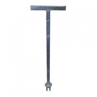 Cheie pentru șuruburi de împământare YFC01ZN50, 60x50 mm