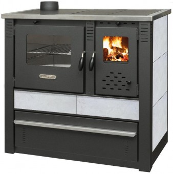 Soba Pro PANONIA, alb, priza stanga