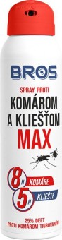 Spray Bros, impotriva tantarilor si capuselor, max 90ml