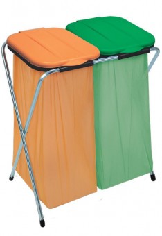 Stand Strend Pro Ecofix-2, Duo, pentru saci de gunoi