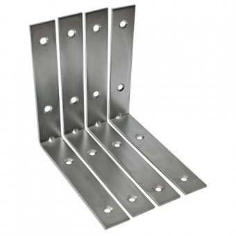 Suport din oțel 125x22x2.5mm (4 buc / ambalaj)