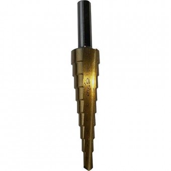 Burghiu treptat Strend Pro SD41, 04-20 mm, TiN, HSS, pentru metal
