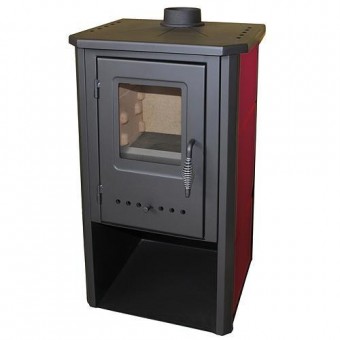 Aragaz Thalia Pella, rosu, 7 kW, 120 cm
