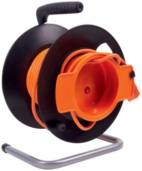 Cablu prelungitor Strend Pro DG-FB01 20 m + 1,4 m, prelungire pe tambur