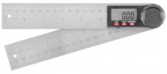 Riglă Strend Pro, digitală, unghiulară 200 mm, oțel inoxidabil, INOX