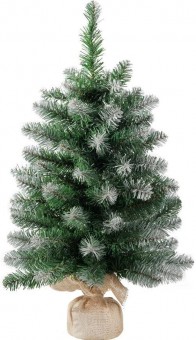 MagicHome brad Belo, brad din iută, capete înzăpezite, extra gros, 60 cm