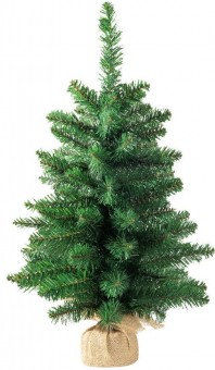 Brad de Craciun MagicHome Leo, brad din iuta, extra gros, 60 cm