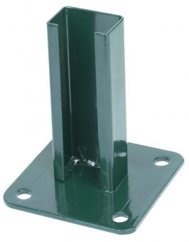 Suport Baza Suport Strend Pro EUROSTANDARD, 60x40 mm, verde, RAL6005, pentru ancorare post