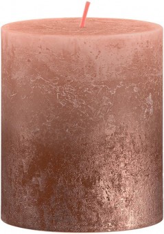 Lumanare Bolsius Rustic Sunset Creamy Caramel+ Cupru, 80/68 mm