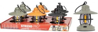 Lampă de camping Strend Pro NX1069, lanternă RETRO, mix de culori, 200 lm, 3xAAA, Sellbox 6 buc.