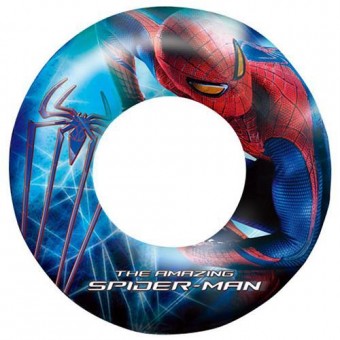 Colac înot Bestway® 98003, Spiderman, 56 cm, gonflabil, copii