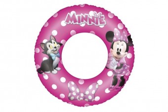Colac pentru înot Bestway® 91040, Minnie, 56 cm, gonflabil