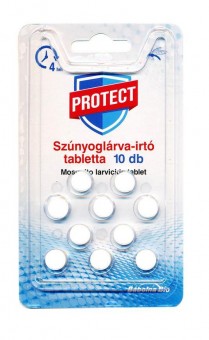 Tablete impotriva tantarilor PROTECT, larvicide, 10 comprimate.