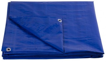 Prelata 80 g/m 08x12m Beach Pro, albastra