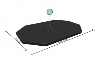 Prelata Bestway® FlowClear™, 58424, pentru piscina, 3,00x2,00x0,84 m