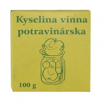 Acid tartric, alimentar, 100 g