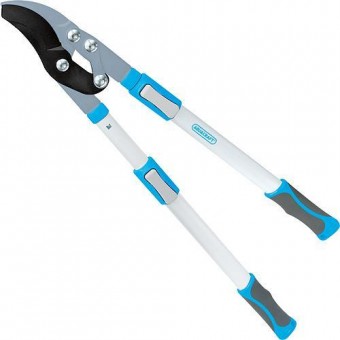Foarfece AQUACRAFT® 360709, pentru crengi, tăiere.40 mm, Alu / SoftGrip, cu nicovală, telescopică +30 cm
