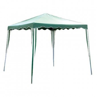 Cort CLINTON, 3x3 m, alb-verde