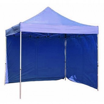 Cort FESTIVAL, 3x3m, albastru, Prelata Profesionala, rezistenta UV, fara perete