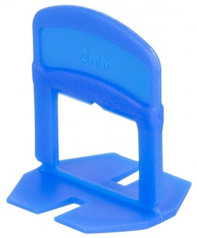 Distanțiere țiglă Strend Pro LS230T, sub țiglă, 2 mm, ambalaj. 300 buc, plastic albastru