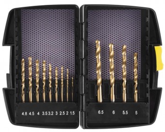 Set de găurit Titan 13 buc Strend Pro, (pentru metal)