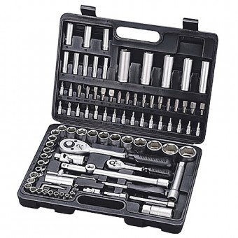 Set de scule și chei tubulare 94 buc Honiton, 1/4 (4-14mm) +1/2 (10-32mm)